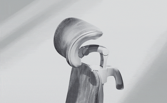 m59as Double-jointed headrest, extra-precise neck support