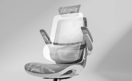 sihoo m59as Dual-section backrest for whole back comfort